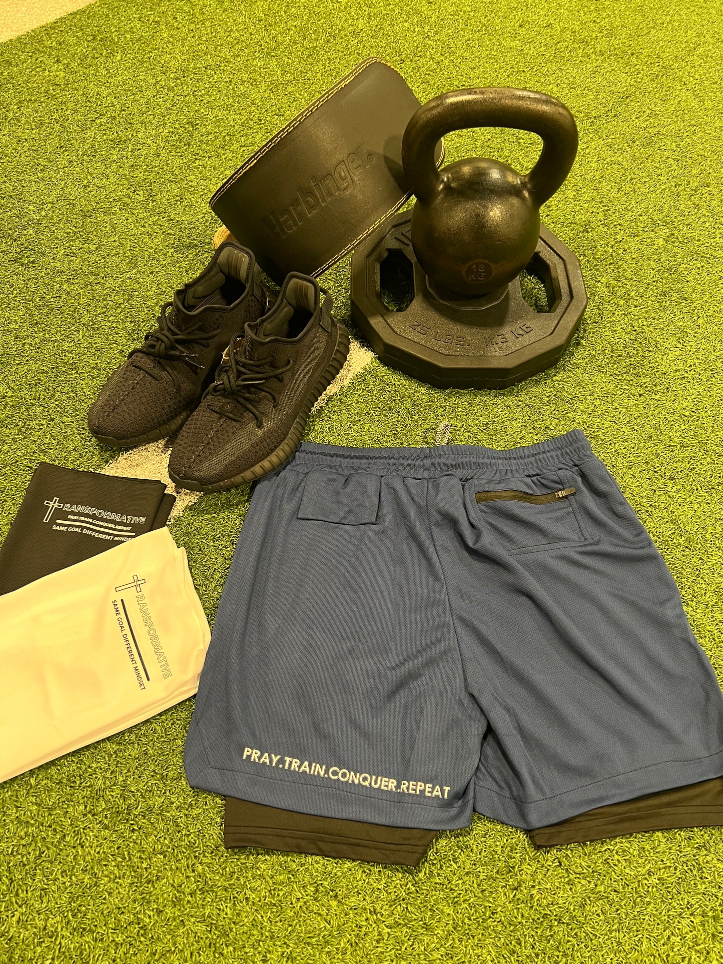 Transformative faith Shorts V1 Brown