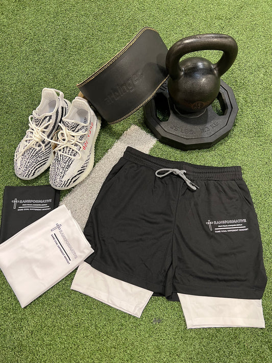 Transformative faith Shorts V1 Black