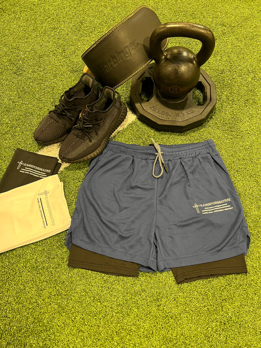 Transformative faith Shorts V1 Navy