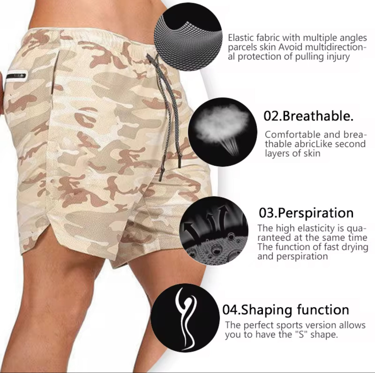 Transformative faith Shorts V1 Brown